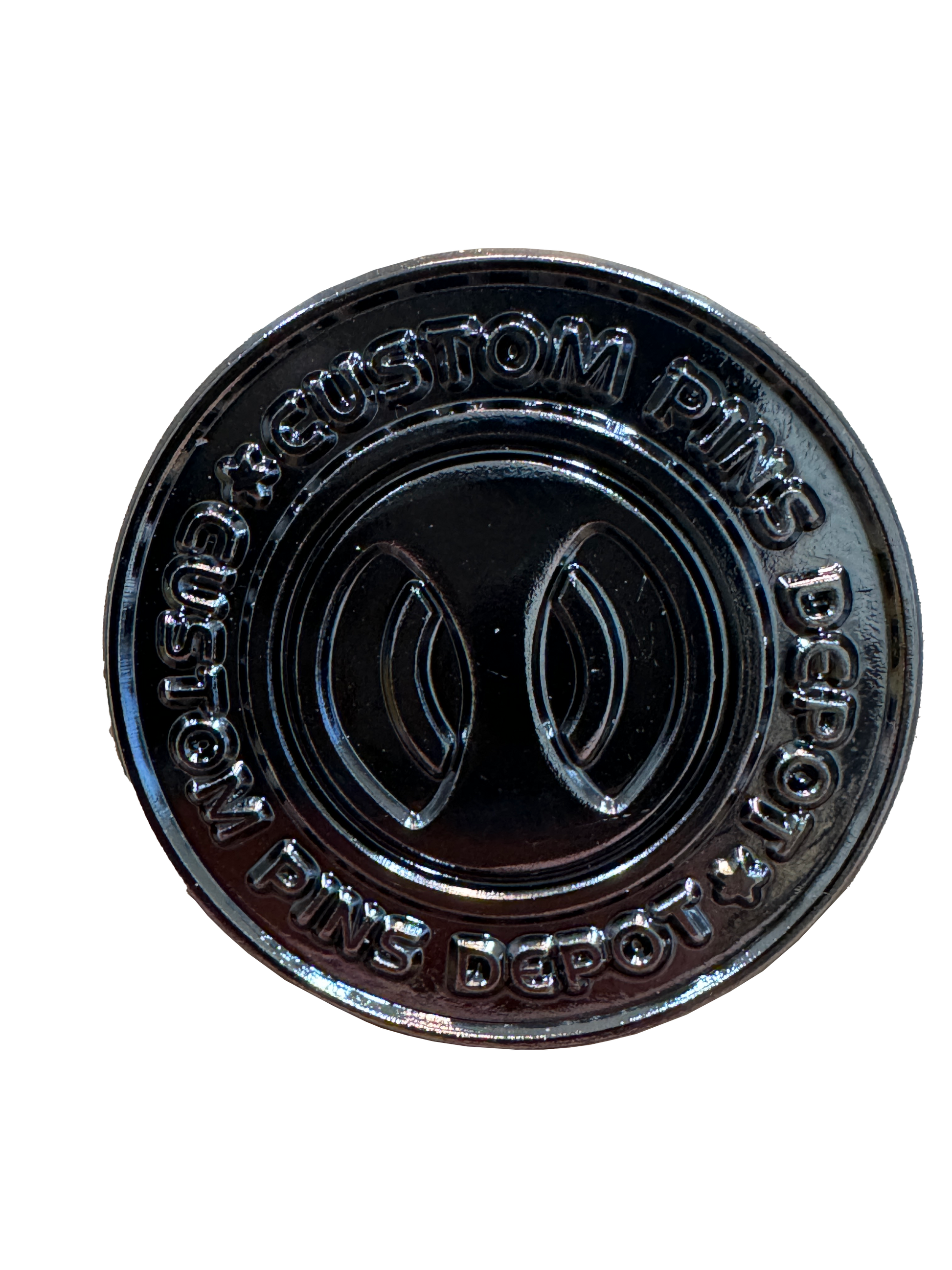 Black Custom Pins Depot Coin