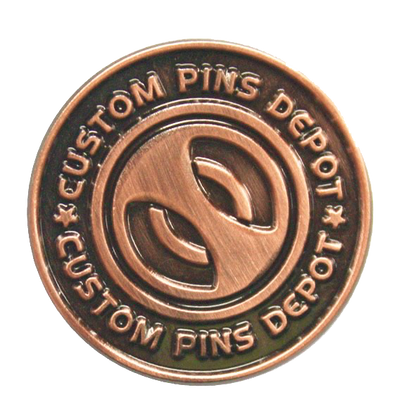 Copper Custom Pins Depot Coin