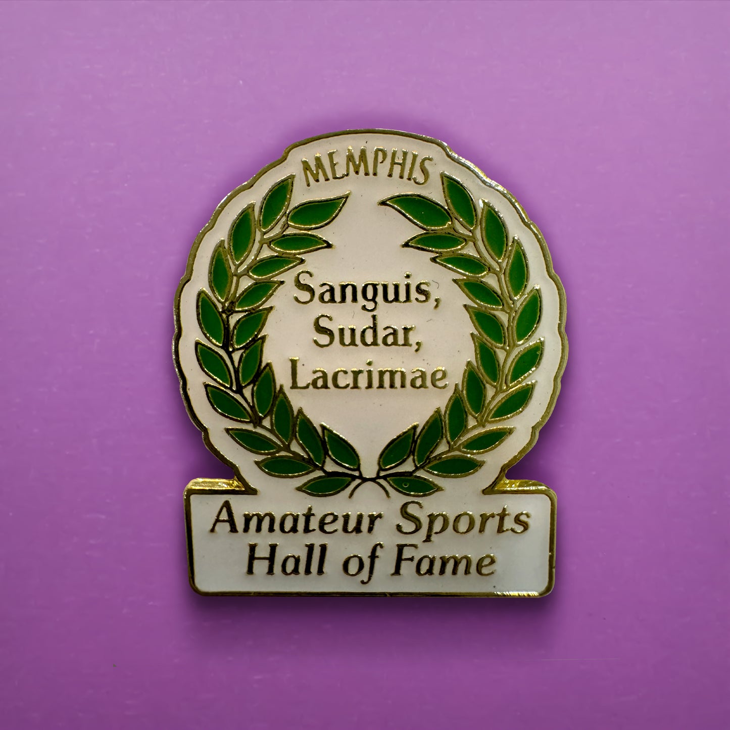 Memphis Amateur Sports Hall of Fame Pin
