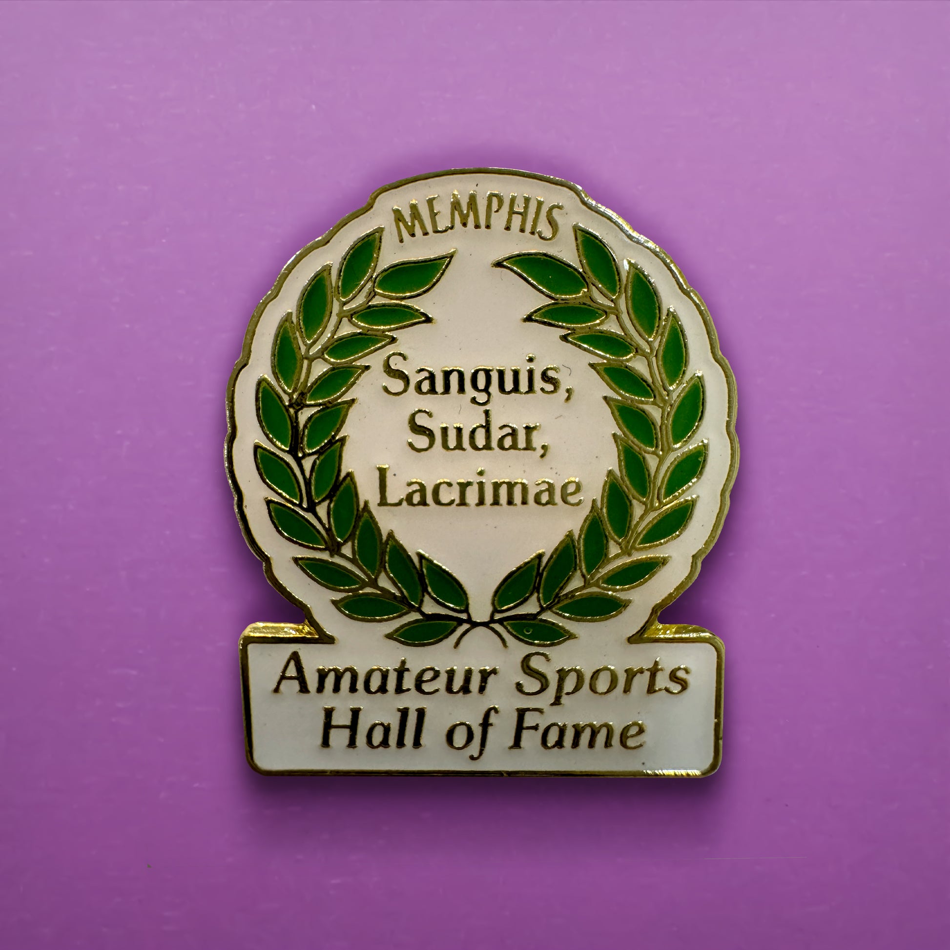 Memphis Amateur Sports Hall of Fame Pin