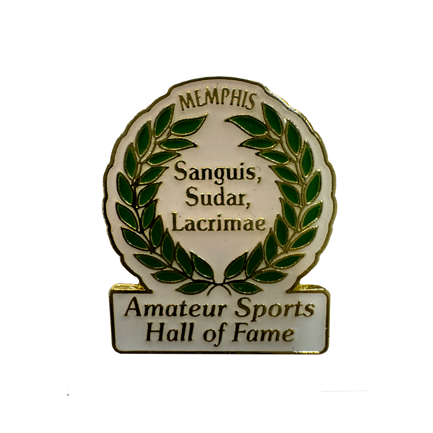 Memphis Amateur Sports Hall of Fame pin