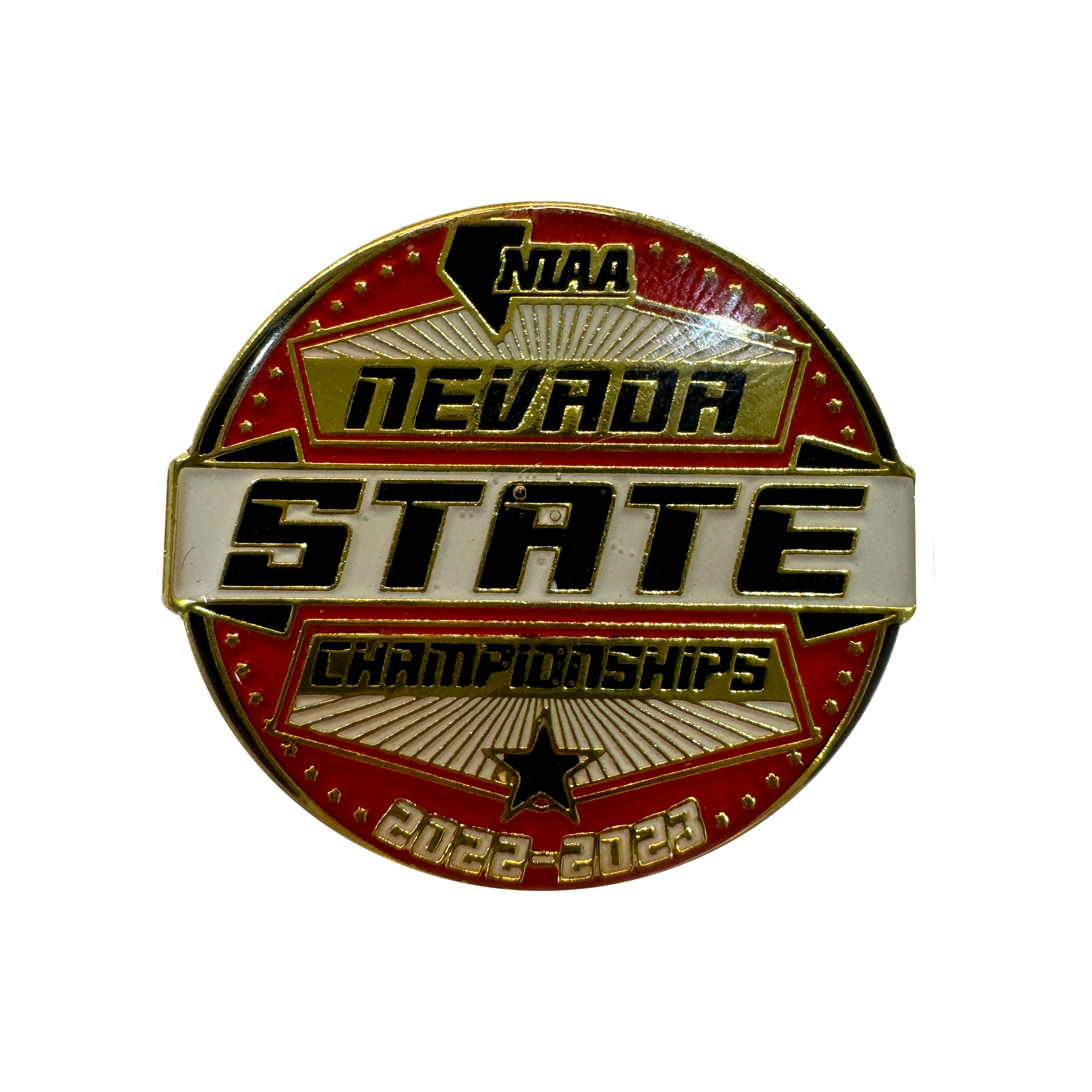 NIAA Nevada State Championships enamel pin (2022–2023)