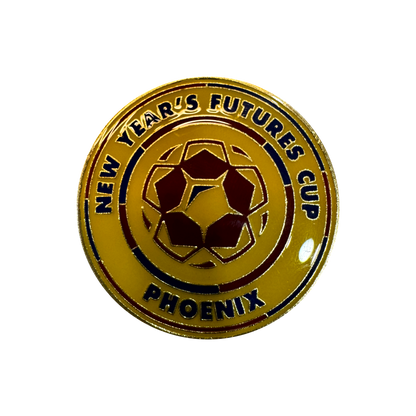 New Year’s Futures Cup Phoenix enamel pin