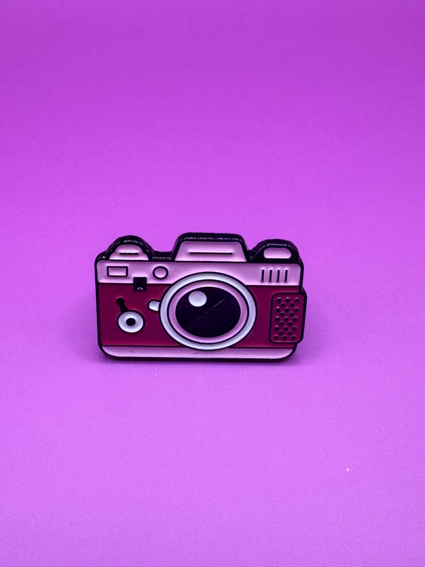Retro Camera Enamel Pin