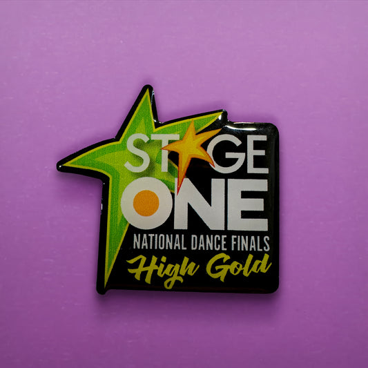 Stage One Dance Finals Pin