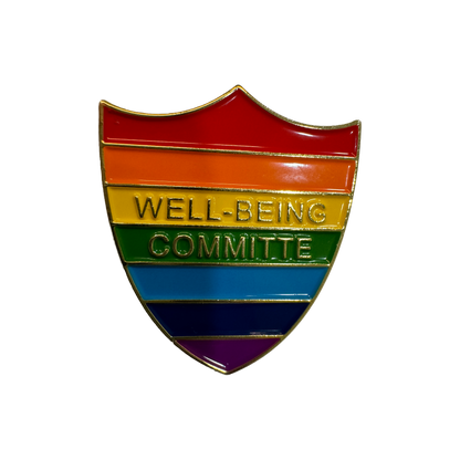 Well-Being Committee Shield Pin
